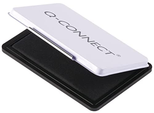 Image of Q-Connect Medium Stamp Pad Black, 110 x 70 cm