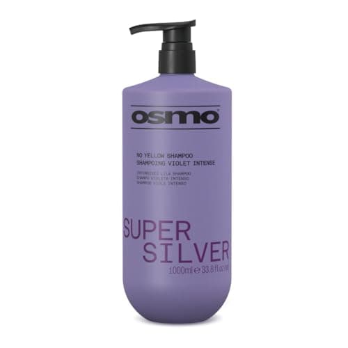Image of OSMO Super Silver Shampoo | Violet Pigment | No Yellow or Brass | Purple Toning for Ashy Results | Vegan. 1000ml