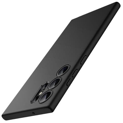 Image of JETech Slim Fit Case for Samsung Galaxy S23 Ultra 5G 6.8-Inch, Soft TPU Thin Protective Phone Cover with Matte Finish, Shockproof (Black)
