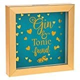 Image of Shudehill Wooden Novelty Fun Money Box Saving Pot Gift, Gin