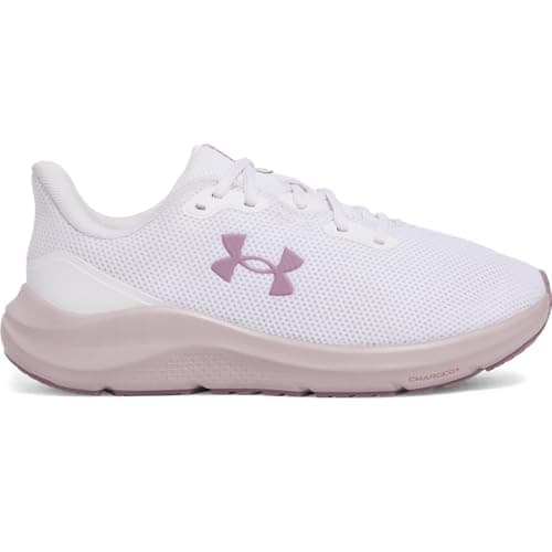 Image of Under Armour Charged Pursuit Womens Road Running Shoes White 7.5 UK