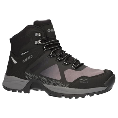 Image of HI-TEC Mens Tec V Lite Psych Boots Black/Grey 9 UK