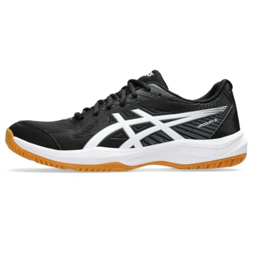 Image of ASICS Mens Upcourt 6 Sneaker, Black White, 11 UK
