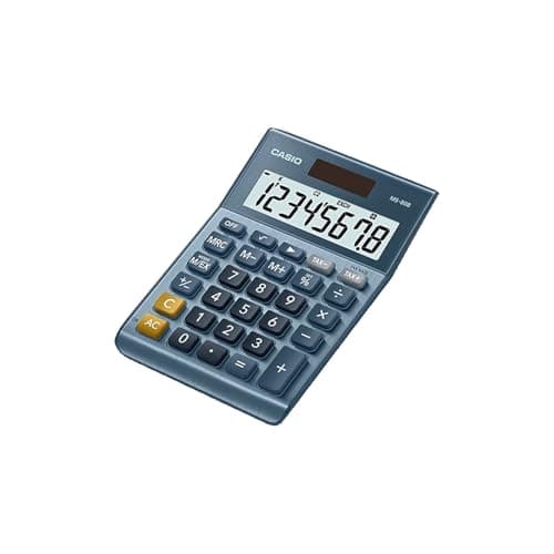 Image of Casio MS-80B 8-Digit Desktop Calculator, Blue Small