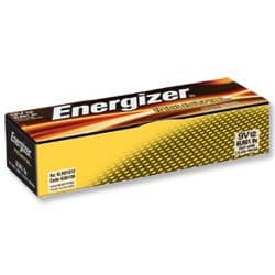 Image of Energizer Industrial Battery Long Life 6LR61 9V Ref 623866 [Pack 12]