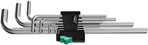 Image of WERA 021909 PrimeTools 9 PIECE LONG HEXAGON ALLEN KEY SET METRIC 1.5-10mm 950L/9SM