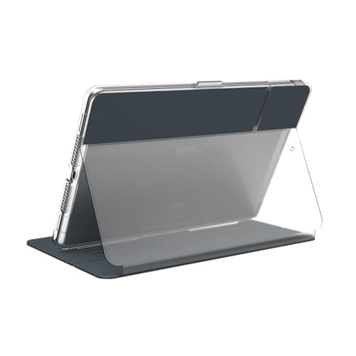 Image of Speck Products BalanceFolio Case with Stand for iPad 10.2 (2019) - Grey/Clear