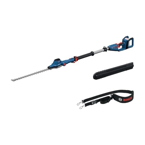 Image of Bosch Professional 18V System Hedgepole GHE 18V-50 TP (2.5 m Telescopic Pole, 3,400 Strokes per Minute, 23.5 mm Tooth Opening, incl. Shoulder Strap, Without Battery)