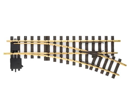 Image of LGB Hand Turnout Right R3-22.5° - 16040, Track Extension for Garden Railway, Track Material, Accessories, G Scale 1:22.5