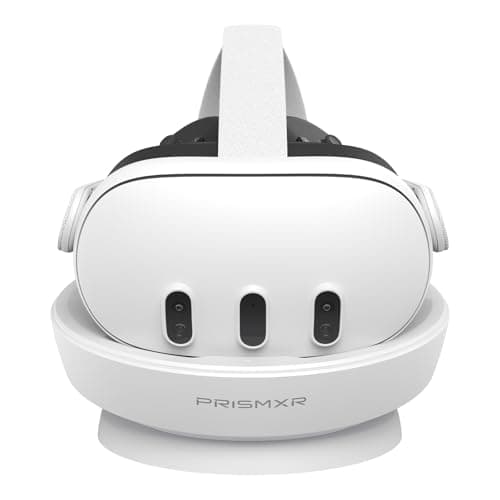 Image of PRISMXR Magnetic Charging Dock Compatible with Meta Quest 3 Accessories, 27W Fast Charge Station for Quest3 and Controllers, Space-Saving (No-Beeping Model) - Carina D1