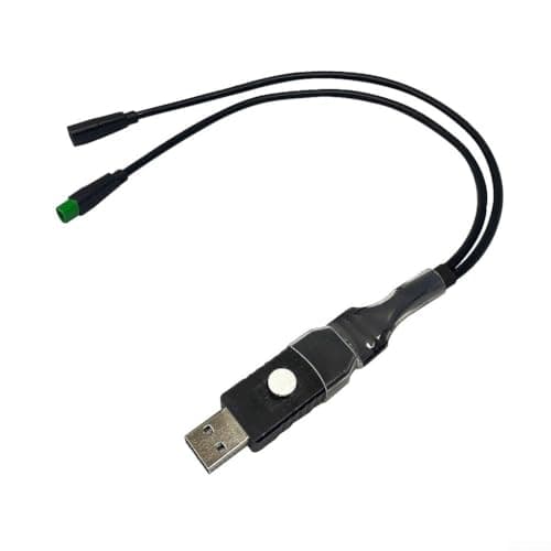 Image of KHIronHive USB Programming Cable For Bafang Drive Motor M400 M500 M620 G330 G520 G521 CAN Protocol, Adjust Wheel Diameter And Remove Speed Limit For E-Bike Tuning