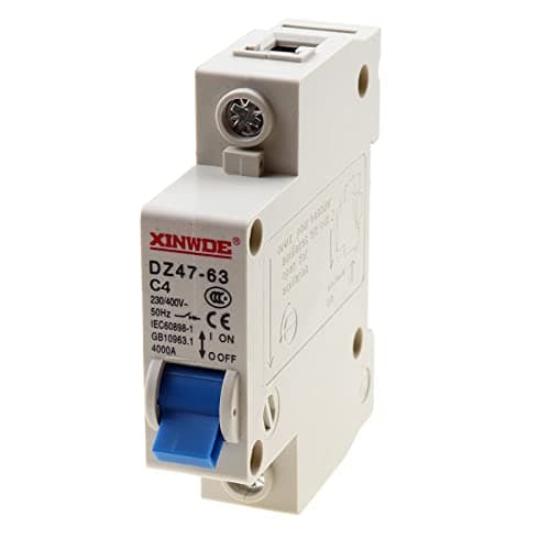 Image of Bumbesti 1 Pole 230/400V Low-Voltage Miniature Circuit Breaker 4A Din Rail Mount DZ47-63 C4