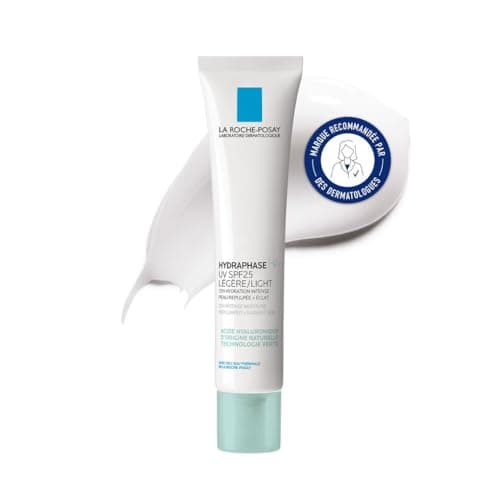 Image of La Roche-Posay Hydraphase UV Light Moisturising Cream for Dehydrated Sensitive Skin Prone to Dryness 40ML