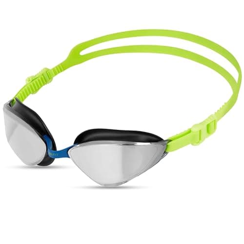 Image of Award-Winning Swimming Goggles | Advanced Anti Fog Treated Lenses | 100% UVA/UVB Protection | 3D Construction | Adjustable Nose Bridge | Scratch Resistant | 180-degree view | Designed For Men & Women