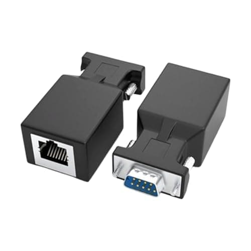 Image of YPBEW RJ45 Adapter RS232 to RJ45 Ethernet Converters for RS232 Device Ethernet Conversion Up to 20m Transmission