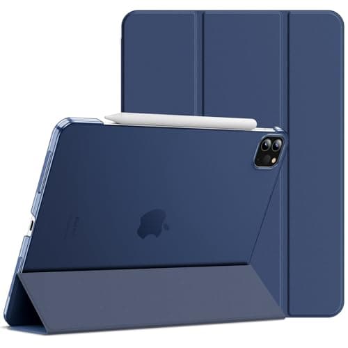 Image of JETech Case ONLY for iPad Pro 11-Inch, 2022/2021/2020/2018 Model, Compatible with Pencil, Cover Auto Wake/Sleep (Deep Navy)