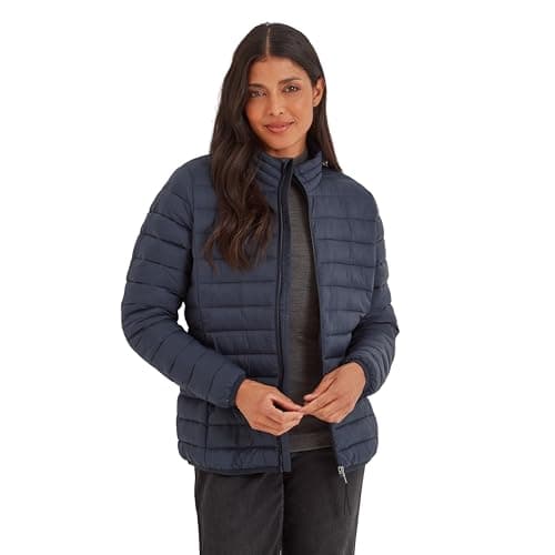 Image of TOG24 Gibson Womens Puffer Jacket lightweight Quilted Jackets Ladies Warm Winter Padded Coats for Outdoor Travel Hiking Dark Indigo 10