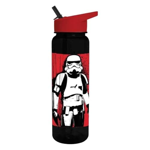 Image of Star Wars Stormtrooper Plastic Drinks Bottle – Fun, Practical, and Lightweight Reusable Bottle with Classic Stormtrooper Design, Great for Star Wars Fans and Convenient Everyday Use