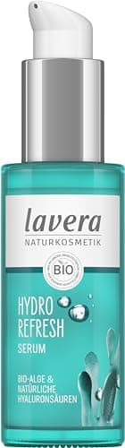 Image of lavera Hydro Refresh Serum - with Algae and Hyaluronic Acid - Moisturising - Fast Absorbing - Vegan - Natural Cosmetics - 30 ml