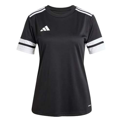 Image of adidas Women's SQUADRA25 Jersey Short Sleeve, Black/White, M