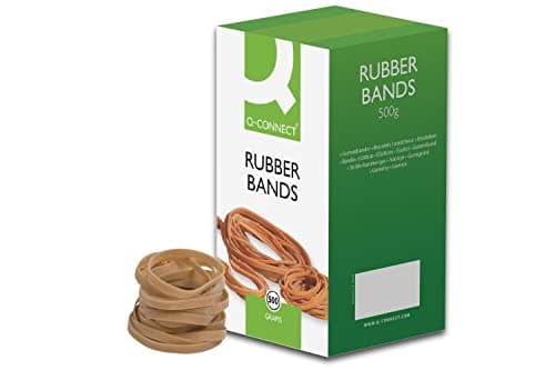 Image of Q-Connect Rubber Bands No.64 88.9 x 6.3mm 500g KF10549