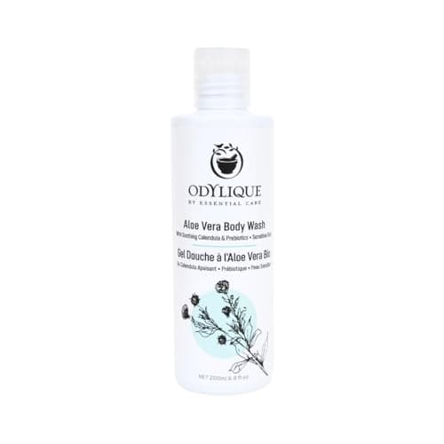 Image of Odylique Aloe Vera Body Wash 200ml | Unscented | Vegan, Organic & 100% Natural | Sulphate Free