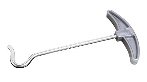 Image of Merriway BH03941 (2 Pcs) Tent Peg Ground Hook Pullers Extractor Remover, 130mm - Pack of 2 Pieces