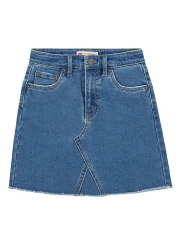 Image of Levi's Girls Lvg High Rise Denim 4eg612 Scooter/Skirt, Richards, 12 Years UK