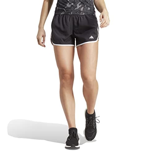 Image of adidas Marathon 20 Running Shorts Black/White