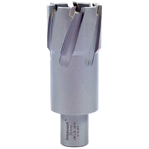 Image of Rotabroach TCT Annular Cutter Mag Drill Bit - Tungsten Carbide Tip, Perfect for Various Tough Steels (up to 1400 N/mm².), Aluminum and Cast Iron | 50mm DOC, 21MM Diameter