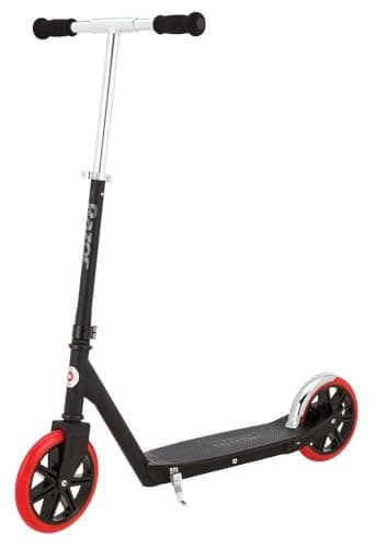 Image of Razor Carbon Lux Kick Scooter For Kids Aged 8+ – Large Spoked Wheels, Foldable