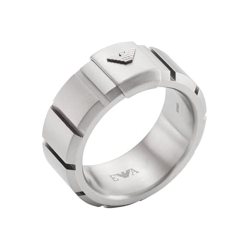 Image of Emporio Armani Men's Stainless Steel Band Ring, EGS308104011