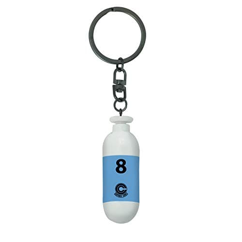 Image of ABYstyle Dragon Ball Blue Plastic Capsule 3D Premium Keychain