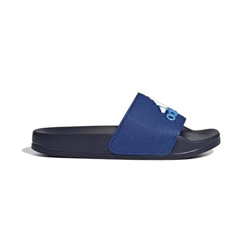 Image of adidas Unisex Kids ADILETTE SHOWER SLIDES, team royal blue/Cloud white/legend ink, 2 UK