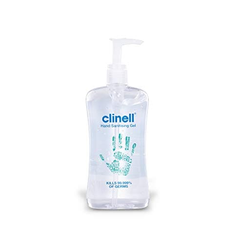 Image of Clinell GCIHS500 Hand Sanitiser Gel - Dermotologically Tested, Kills 99.99% of Germs, Quick and Kind to Skin, No Stickiness - 500ml bottle