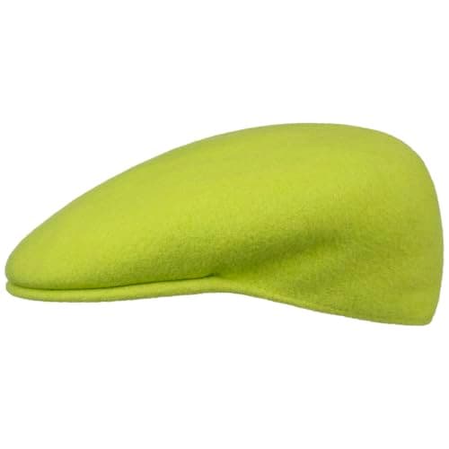 Image of Kangol 504 Flat Cap hat Men´s (L (58-59 cm) - neon Green)