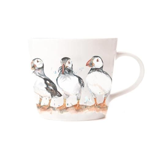 Image of Nauticalia Meg Hawkins Puffin Trio Mug
