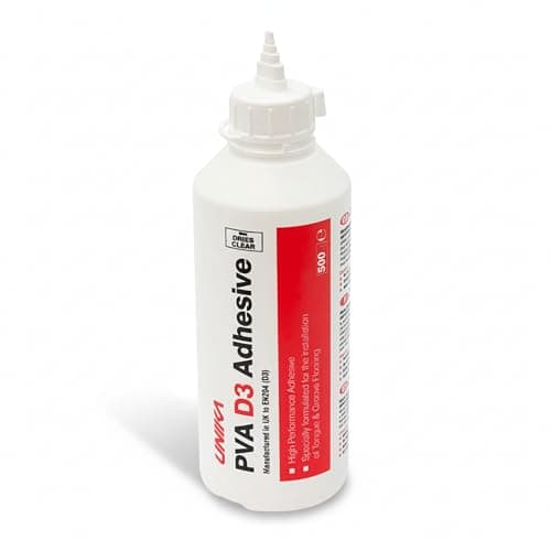 Image of Unika PVA D3 Adhesive/Glue - Waterproof: Tongue & Groove Flooring