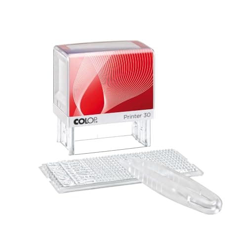 Image of COLOP Printer 30/2 Set | 100887 | 47x18mm DIY Stamp Kit | Create Your Own Custom Self-Inking Stamp