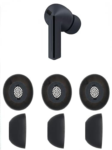 Image of Ear Tips for Galaxy Buds 3 FE Eartips Earbud(SM-R420),3Pairs Silicone Replacement Eartips with Dust Shield Compatible with Samsung Galaxy Buds 3 FE (2025) True Wireless Earbuds,Fits Charging Case