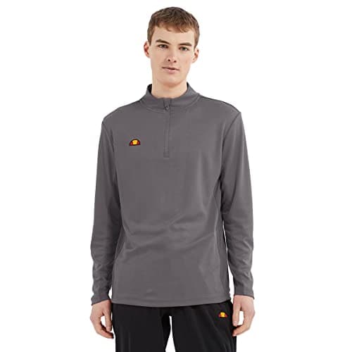 Image of ellesse Men's Rolbi T Shirt, Dark Grey, S UK