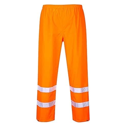 Image of Portwest Hi-Vis Traffic Trouser, Size: L, Colour: Orange, S480ORRL