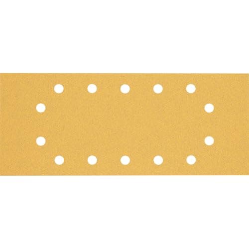 Image of Bosch 10x EXPERT C470 Sandpaper (for Paint on wood, Hardwood, Ø 115x280 mm, Grit 80, Professional Accessory Orbital Sander)