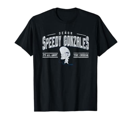 Image of Looney Tunes Speedy Gonzales All About Cheese T-Shirt