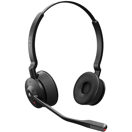 Image of Jabra Engage 55 Replacement Mono Wireless Headset - Noise-Cancelling Microphone, Hearing Protection - Black
