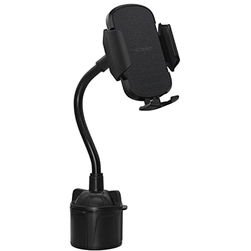 Image of YIANERM Car Cup Holder Phone Mount,Cup Holder Car Phone Holder Universal Adjustable Gooseneck Car Mount Cradle Compatible with Smartphones