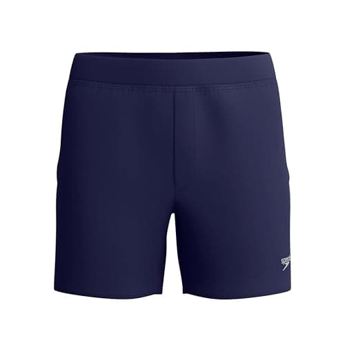 Image of Speedo Lookout Shorts | 4-Way Stretch Soft Fabric | Swim | Gym | Run | Quick Drying Navy