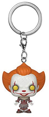 Image of Funko Pop! Keychain: IT: Chapter 2- Pennywise With Open Arm - It Novelty Keyring - Collectable Mini Figure - Stocking Filler - Gift Idea - Official Merchandise - Movies Fans - Backpack Decor