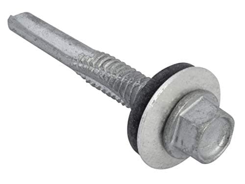 Image of TechFast Heavy Duty Sheet to Steel Roofing Screws | 5.5 x 38mm | Elementech | Bag 100
