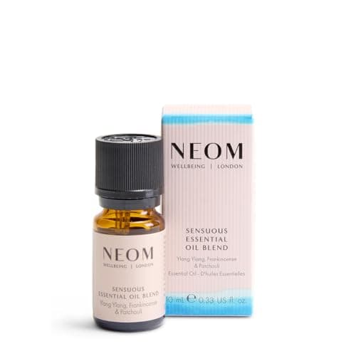 Image of NEOM - Sensuous Essential Oil Blend, 10ml | Ylang Ylang, Frankincense & Patchouli | Scent to Calm & Relax Range